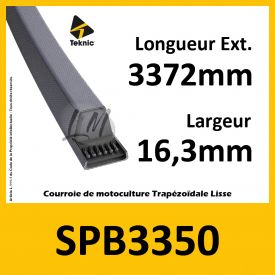 Courroie SPB3350 - Teknic