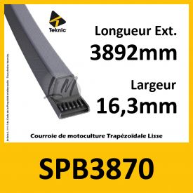 Courroie SPB3870 - Teknic