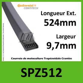 Courroie SPZ512 - Continental