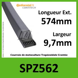 Courroie SPZ562 - Continental