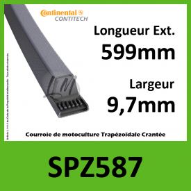 Courroie SPZ587 - Continental