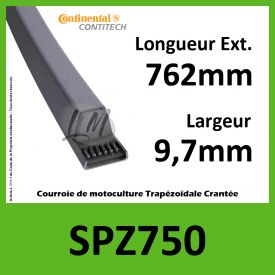 Courroie SPZ750 - Continental