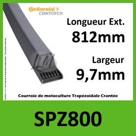 Courroie SPZ800 - Continental