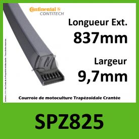 Courroie SPZ825 - Continental