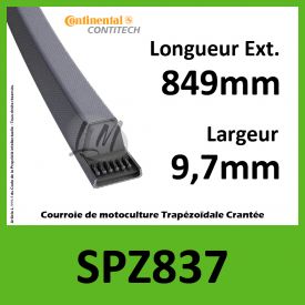 Courroie SPZ837 - Continental