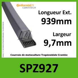 Courroie SPZ927 - Continental