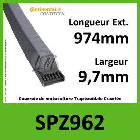 Courroie SPZ962 - Continental