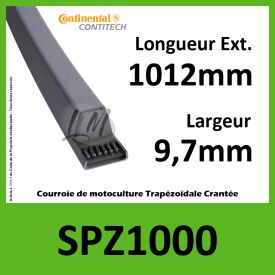 Courroie SPZ1000 - Continental