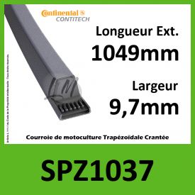 Courroie SPZ1037 - Continental