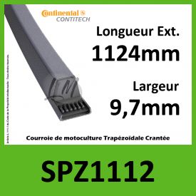 Courroie SPZ1112 - Continental