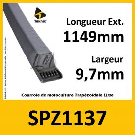 Courroie SPZ1137 - Teknic