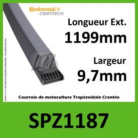 Courroie SPZ1187 - Continental