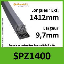 Courroie SPZ1400 - Continental