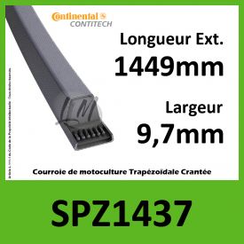 Courroie SPZ1437 - Continental
