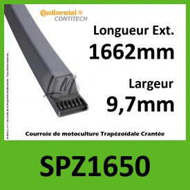 Courroie SPZ1650 - Continental