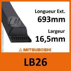 Courroie Mitsuboshi LB26