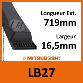 Courroie Mitsuboshi LB27