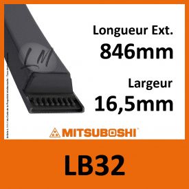 Courroie Mitsuboshi LB32
