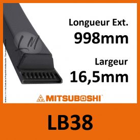 Courroie Mitsuboshi LB38