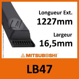 Courroie Mitsuboshi LB47