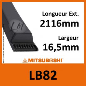 Courroie Mitsuboshi LB82