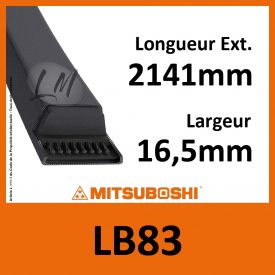 Courroie Mitsuboshi LB83