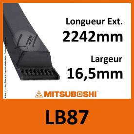 Courroie Mitsuboshi LB87