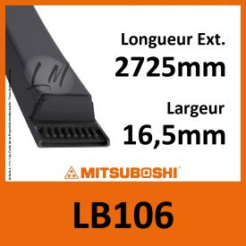 Courroie Mitsuboshi LB106