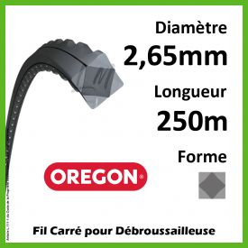 Fil Carré Oregon FlexiBlade Gris 2,65mm x 250m