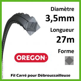 Fil Carré Oregon FlexiBlade Gris 3,5mm x 27m