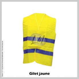 Gilet Jaune - Taille unique XL