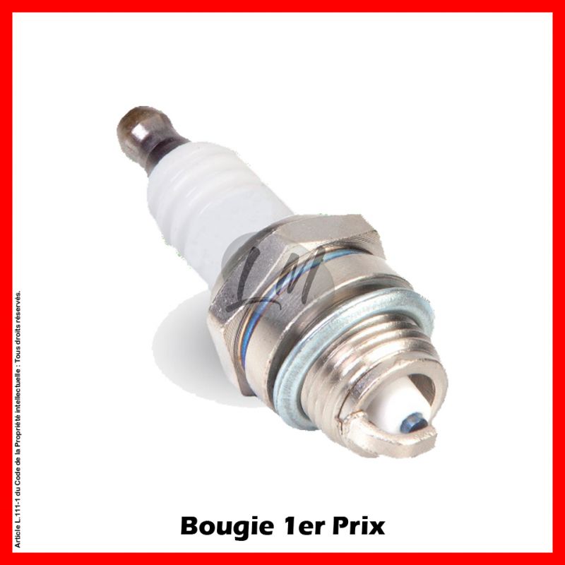 Bougie 1er Prix type BPMR7A, WSR6F, WS8F, WSR5F, CJ8Y, RCJ7Y, RCJ6Y