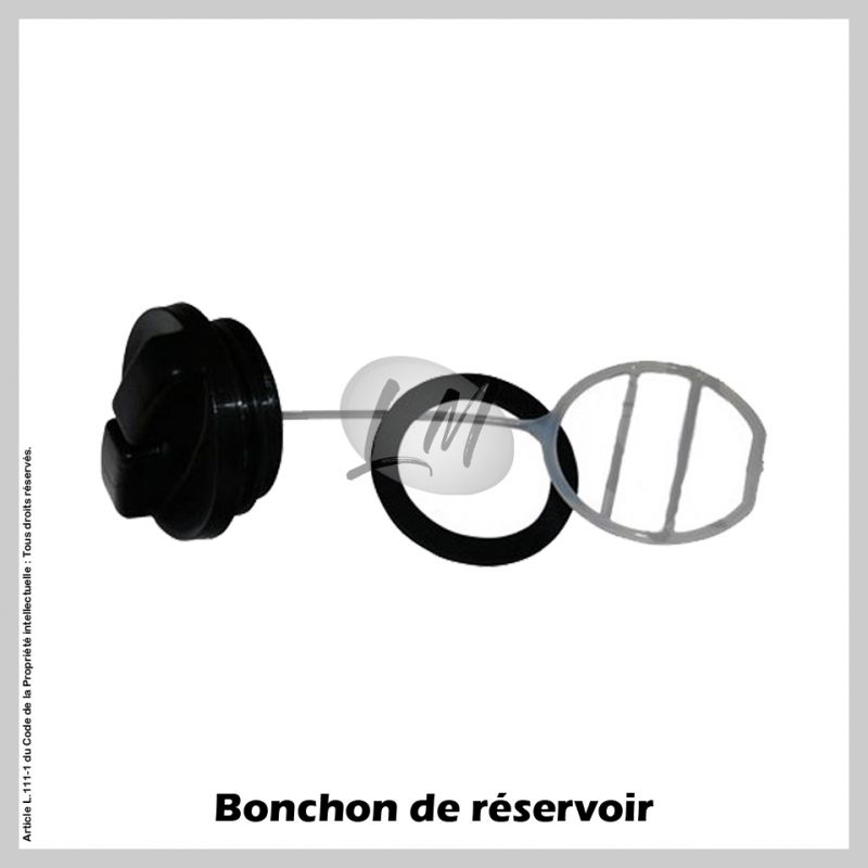 Bouchon essence pour Husqvarna 501 56 45 01 / 501 77 43 01