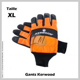Gants forestier Kerwood renforcé main gauche - Taille XL