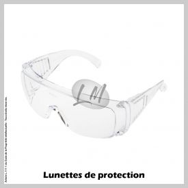 Lunettes de protection anti-projection pour travaux de jardin