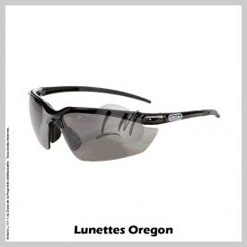 Lunettes Oregon de protection en Polycarbonate Noires