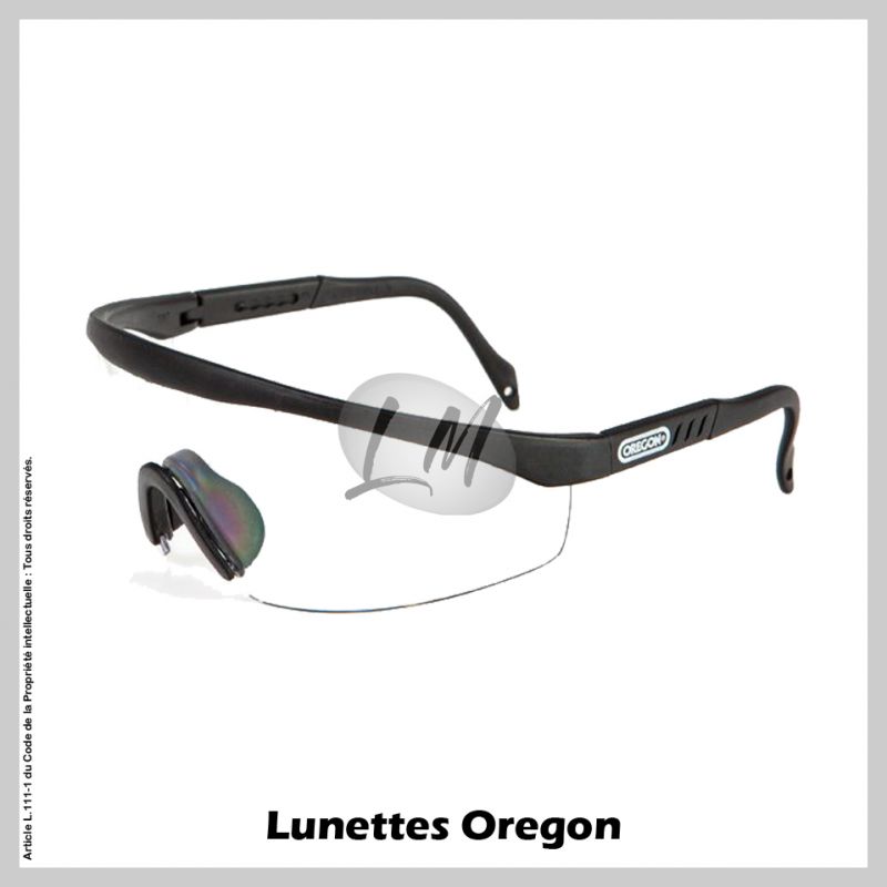 Lunettes Oregon de protection en Polycarbonate Transparentes