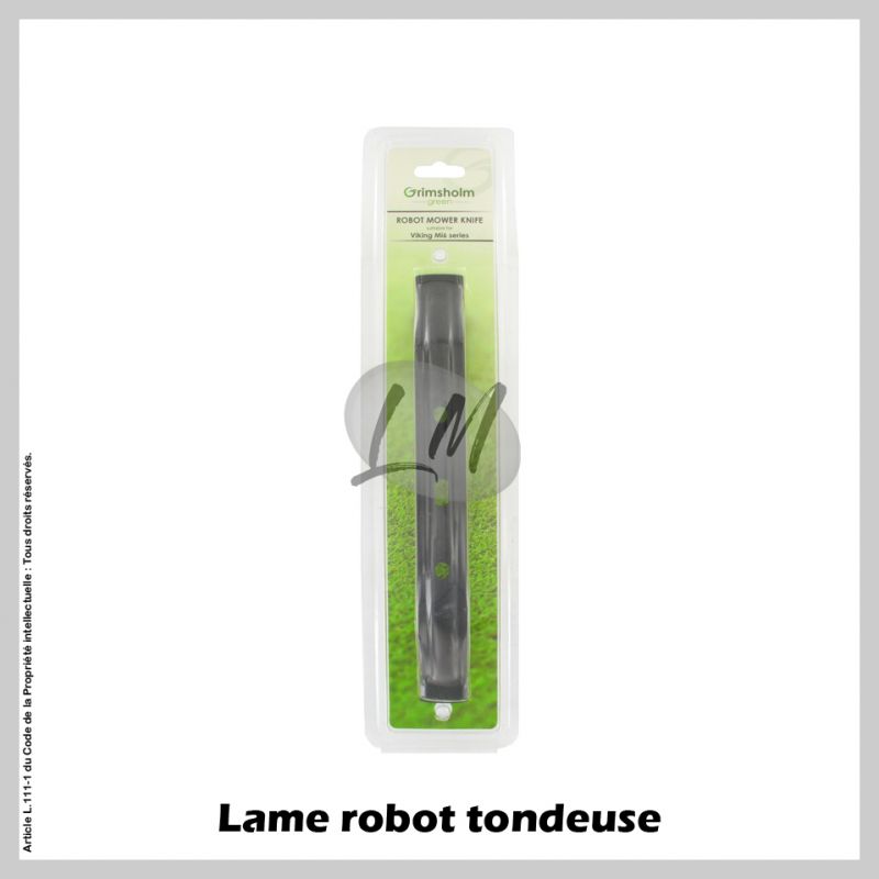 Lame de robot tondeuse Viking - L. 279mm