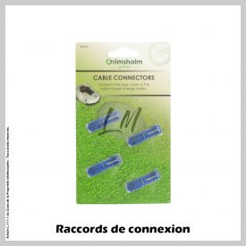 Raccords de connexion pour robot tondeuse - Lot de 4