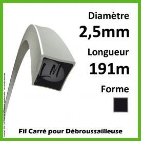 Fil Carré Titanium Power 2.5mm x 191m