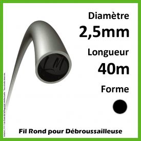 Fil Rond Titanium Power 2.5mm x 40m