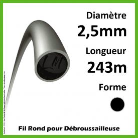 Fil Rond Titanium Power 2.5mm x 243m