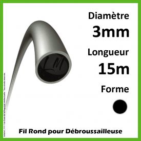 Fil Rond Titanium Power 3mm x 15m