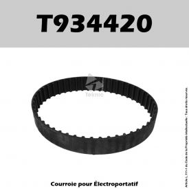 Courroie Black & Decker T934420 - P7103, PL806