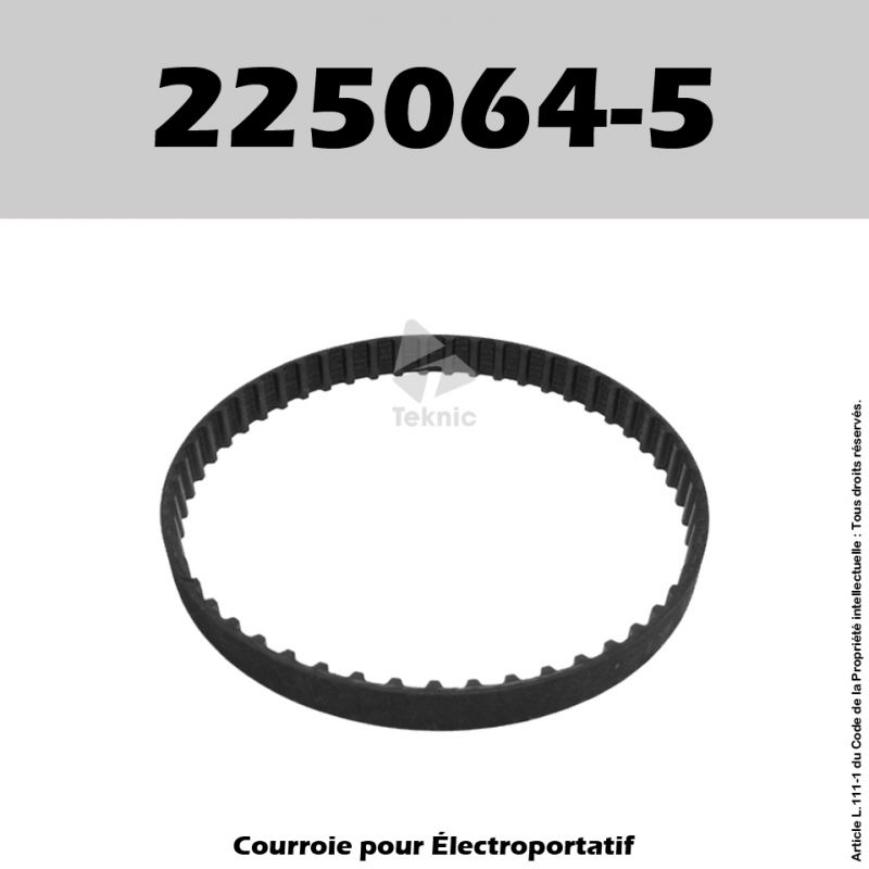 Courroie Makita 225064-5 - 9901