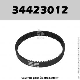 Courroie Metabo 34423012 - BA0665, BAE0666