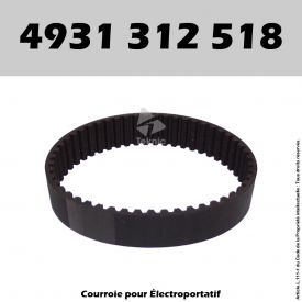Courroie AEG 4931 312 518 - HBSE75S