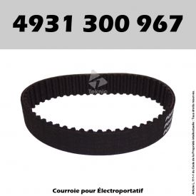 Courroie AEG 4931 300 967 - EH102, EH82-1, HB750, HBE800, HE800