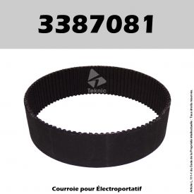 Courroie Virutex 3387081 - TM33E, TM33L