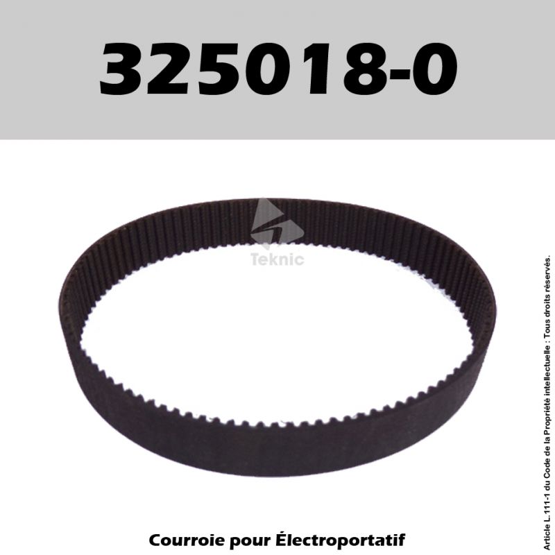 Courroie De Walt 325018-0 - DW430, DW431